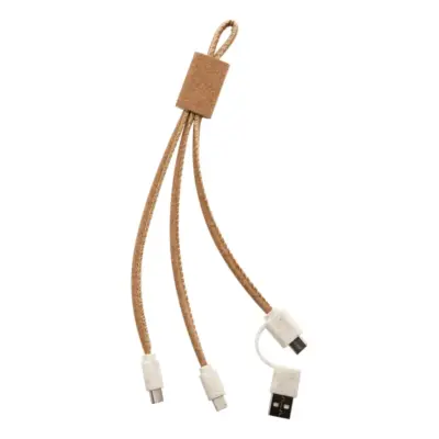 USB töltőkábel, natúr