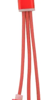 USB töltőkábel, piros