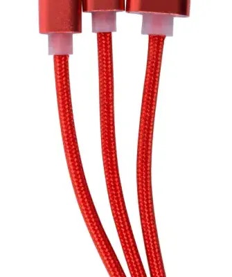 USB töltőkábel, piros