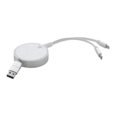 USB töltőkábel – Ralospic, ezüst