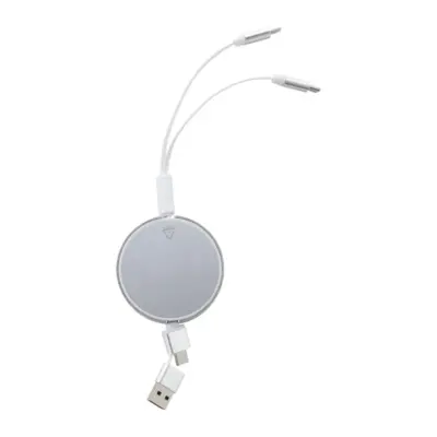 USB töltőkábel – Ralospic, ezüst