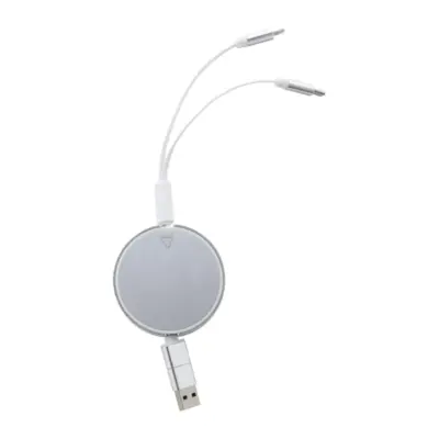 USB töltőkábel – Ralospic, ezüst