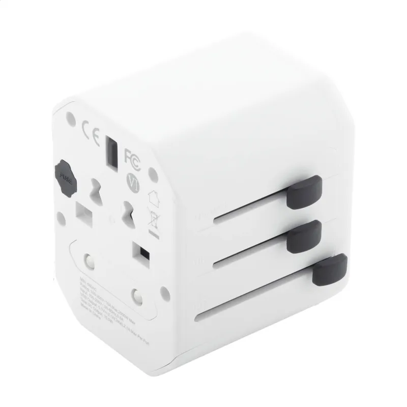 Úti adapter, fehér