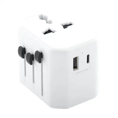 Úti adapter, fehér