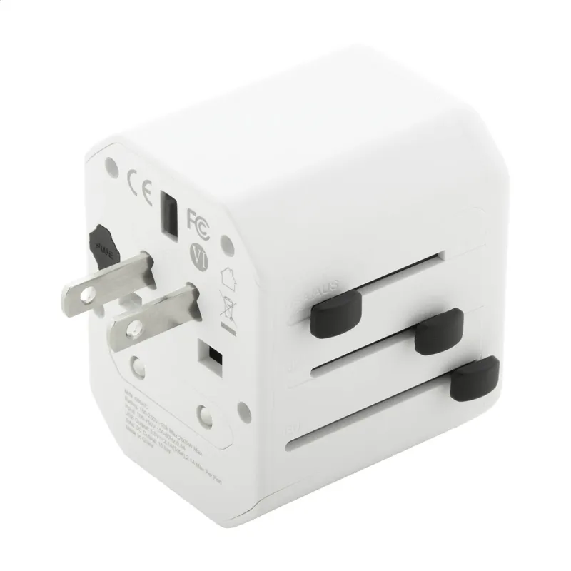 Úti adapter, fehér