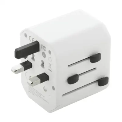 Úti adapter, fehér