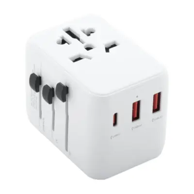 Úti adapter, fehér