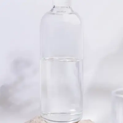 Üveg kulacs – Agua, átlátszó