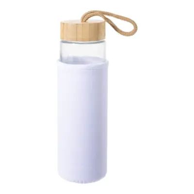 Üveg kulacs, fehér