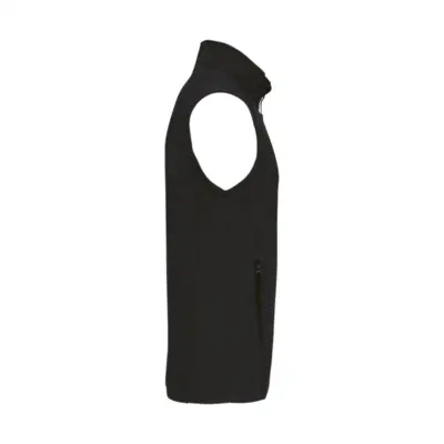 3 rétegű softshell testmelegítő mellény – KA403, fekete
