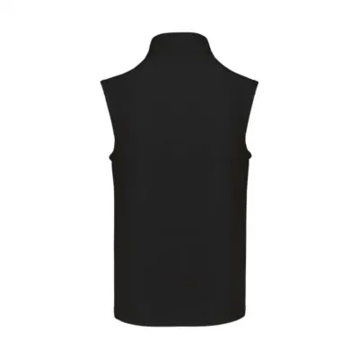 3 rétegű softshell testmelegítő mellény – KA403, fekete