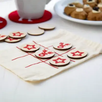 Amőba, rénszarvas & csillagok – OXO Xmas, natúr
