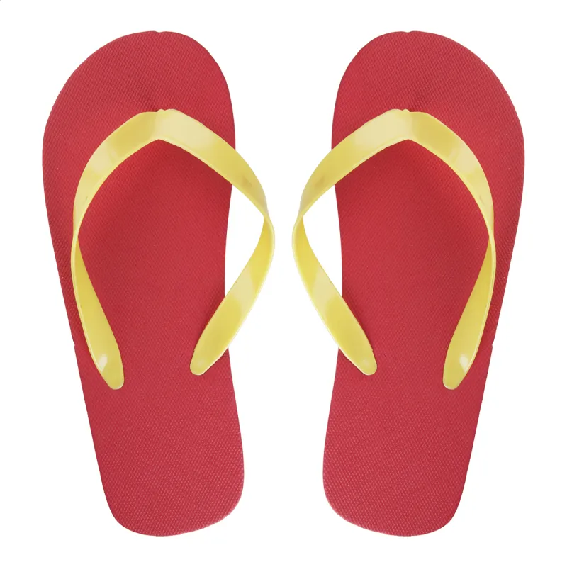 Egyedi strandpapucs - talp – CreaPlaya, piros