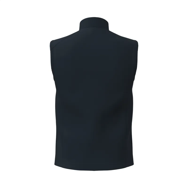 Kétrétegű softshell mellény – IB413, sötét kék