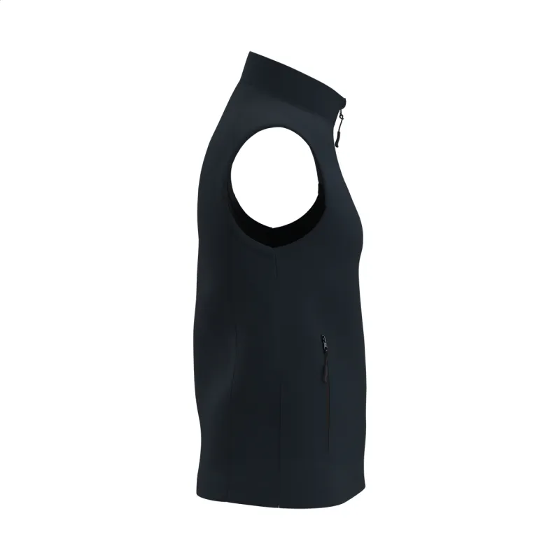 Kétrétegű softshell mellény – IB413, sötét kék
