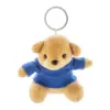 Plüss maci kulcstartó – TeddyFob, kék