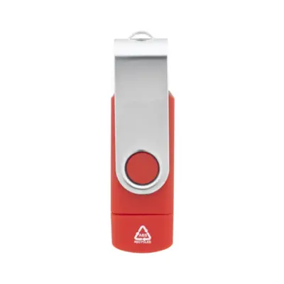 RABS OTG USB memória – TwistDrive Plus, piros