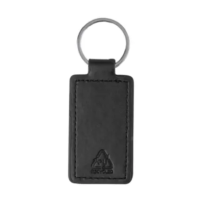 RPU kulcstartó – ShineKey Rect, fekete