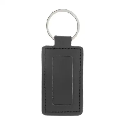 RPU kulcstartó – ShineKey Rect, fekete